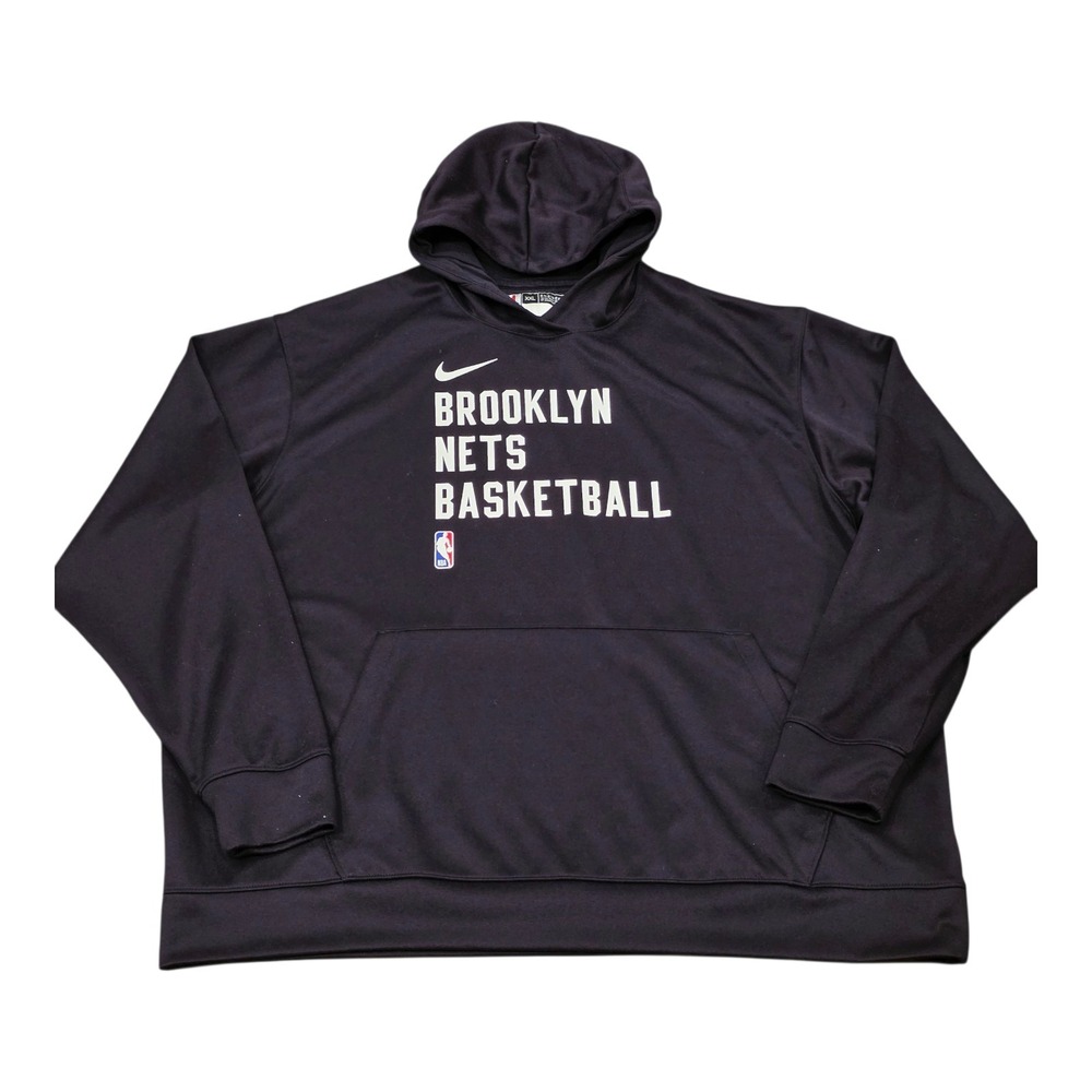 2023/24 Nike Brooklyn Nets Perf Spotlight On-Court Practice Pullover Hoodie 2XLT